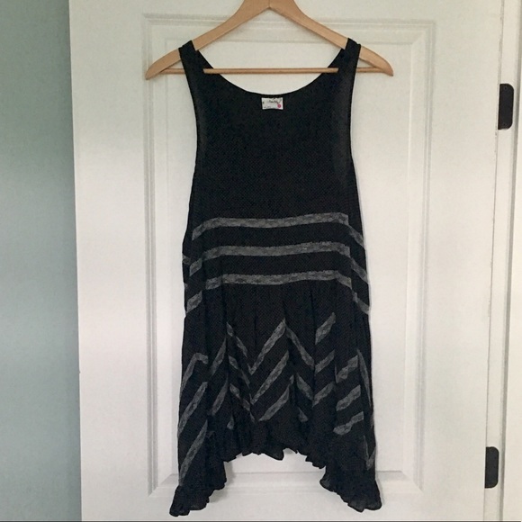 NWOT Free People Lace Trapeze Slip Black sz Small - Picture 5 of 7